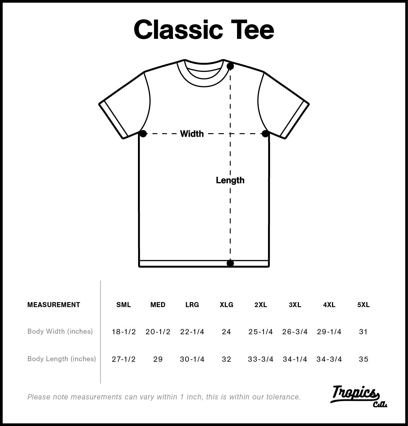 Printed Tee - Belize Seal